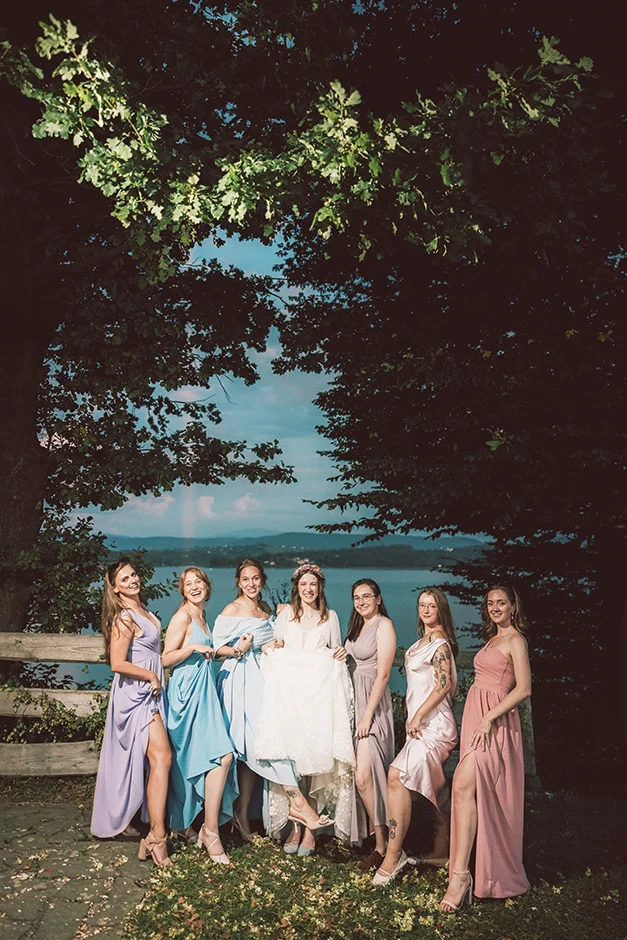 Ślub plenerowy z widokiem na jezioro śląsk, fotograf i kamerzysta