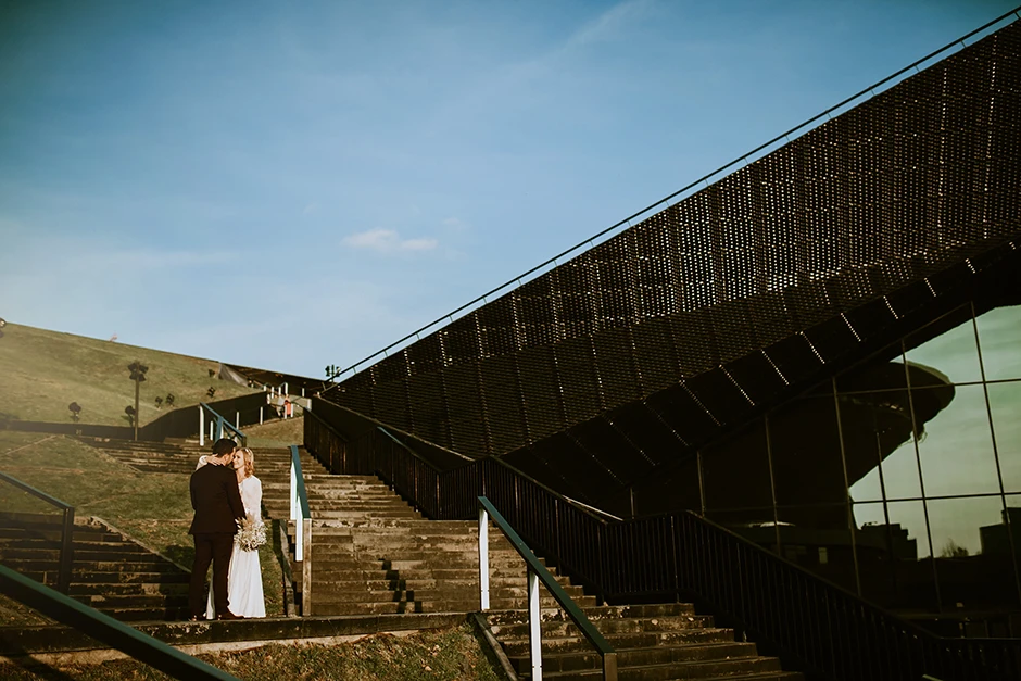Miejska ślubna sesja, sesja ślubna w mieście, sesja ślubna Katowice, fotograf ślubny Katowice, sesja ślubna Śląsk, fotograf Śląsk 