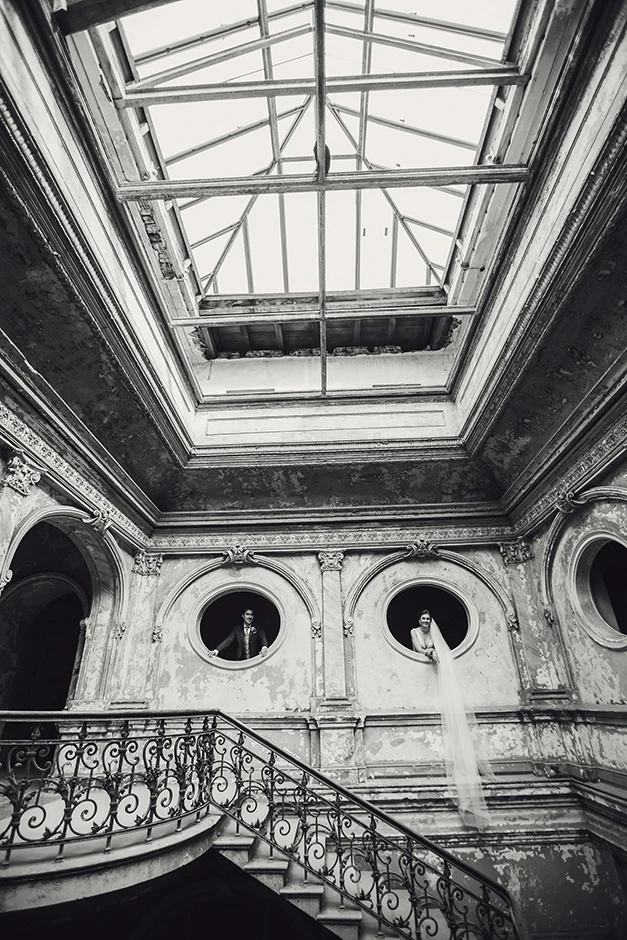 Sesja ślubna Krowiarki, pałac w Krowiarkach, miejsce na sesję ślubną sesja ślubna w pałacu, fotograf śląsk