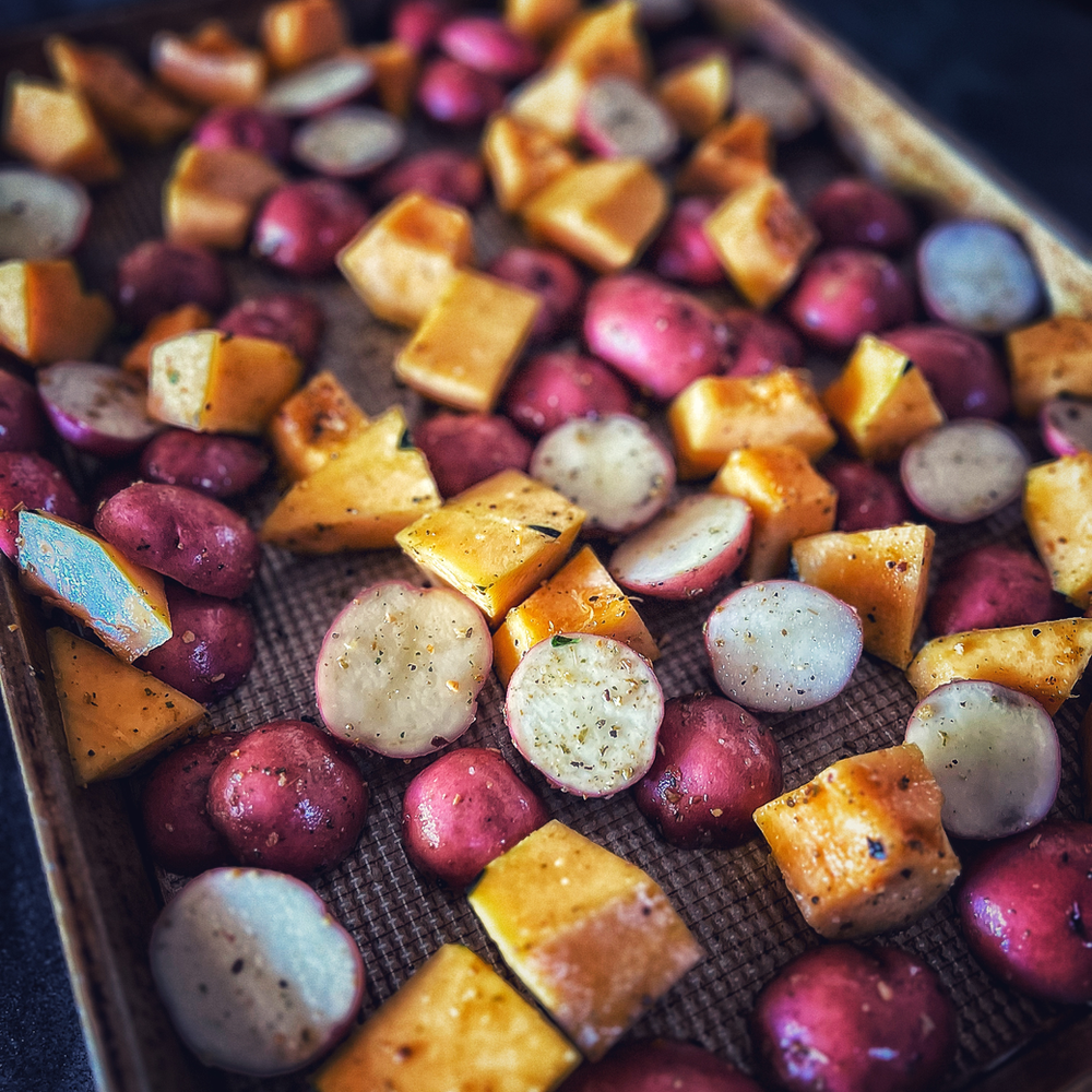 Elk Tenderloin with Roasted Vegetables