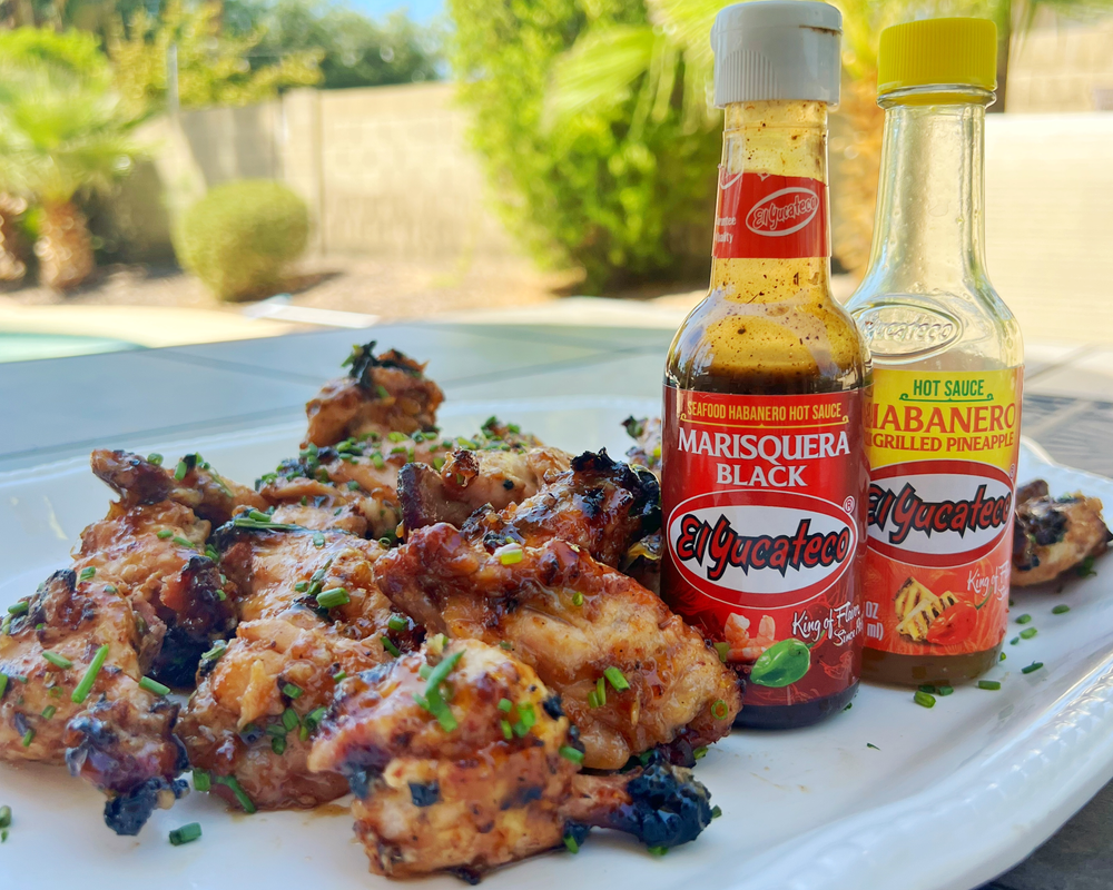 El Yucateco Tailgate Teriyaki and Spicy Pineapple Wings! 