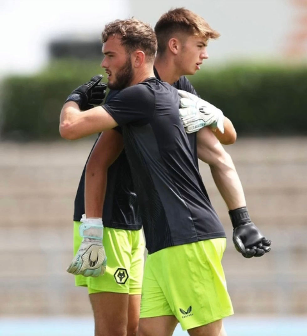 Football Players Celebrating