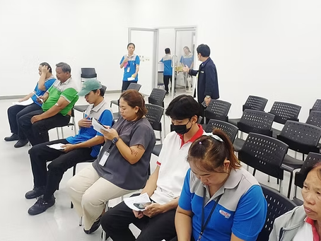 ประชาสัมพันธ์งานออกบูธผลิตภัณฑ์อาหารเสริม และสมุนไพร ร่วมกับทาง Mobile Check Up ได้ออกหน่วยตรวจสุขภาพประจำปีแก่พนักงานเจ้าหน้าที่ บริษัท บีทาเก้น จำกัด 10,15 และ 23/6/69