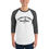 Thumbnail: Unisex 3/4 Sleeve Raglan Shirt volleyball