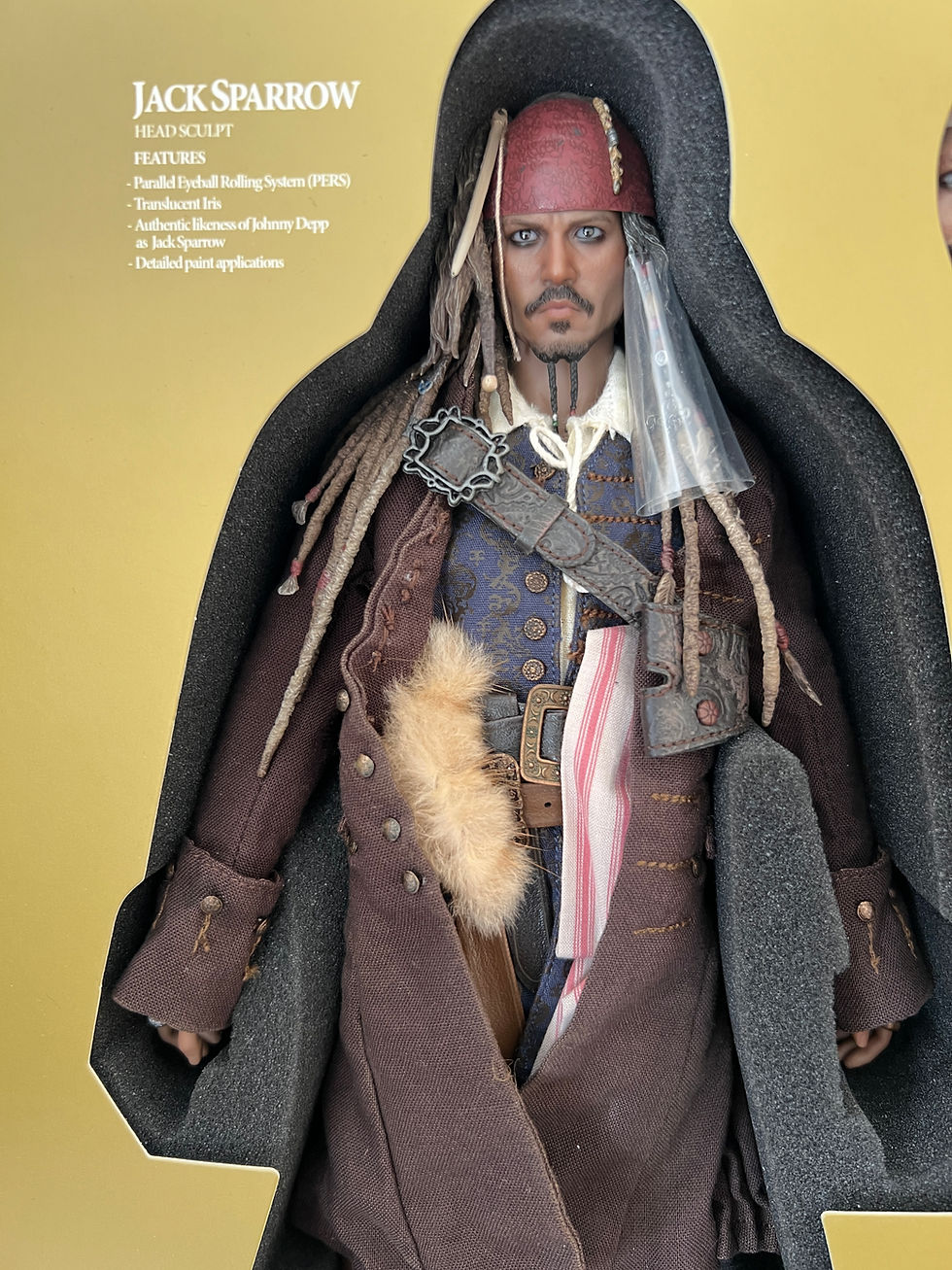Thumbnail: 1/6 Hot Toys Jack Sparrow DX06 Sideshow Exclusive Pirates Of The Caribbean POTC 