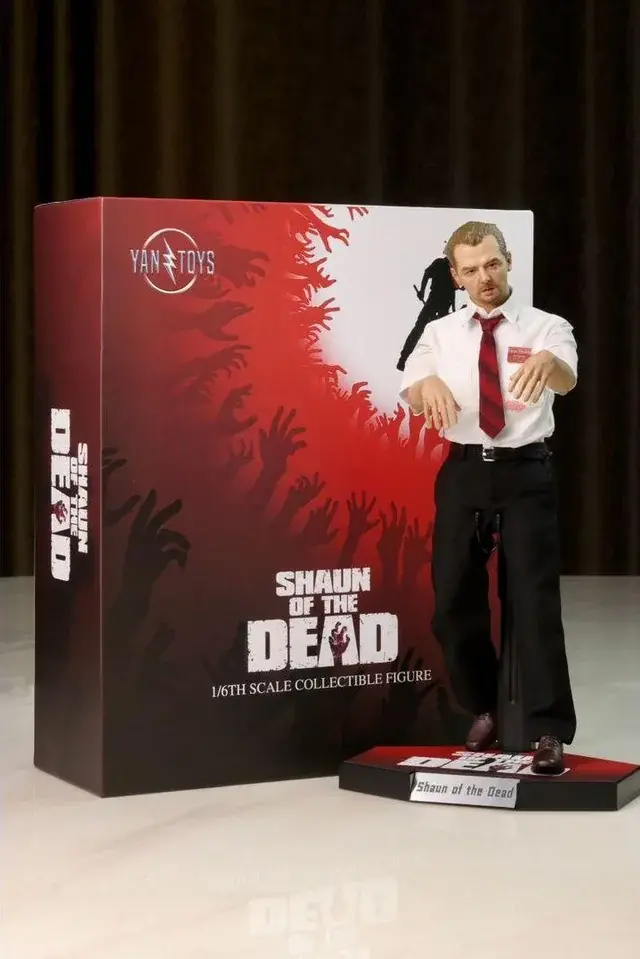 Thumbnail: 1/6 Shaun Of The Dead 2 Figures Set Ed + Shaun By YAN TOYS JR03 