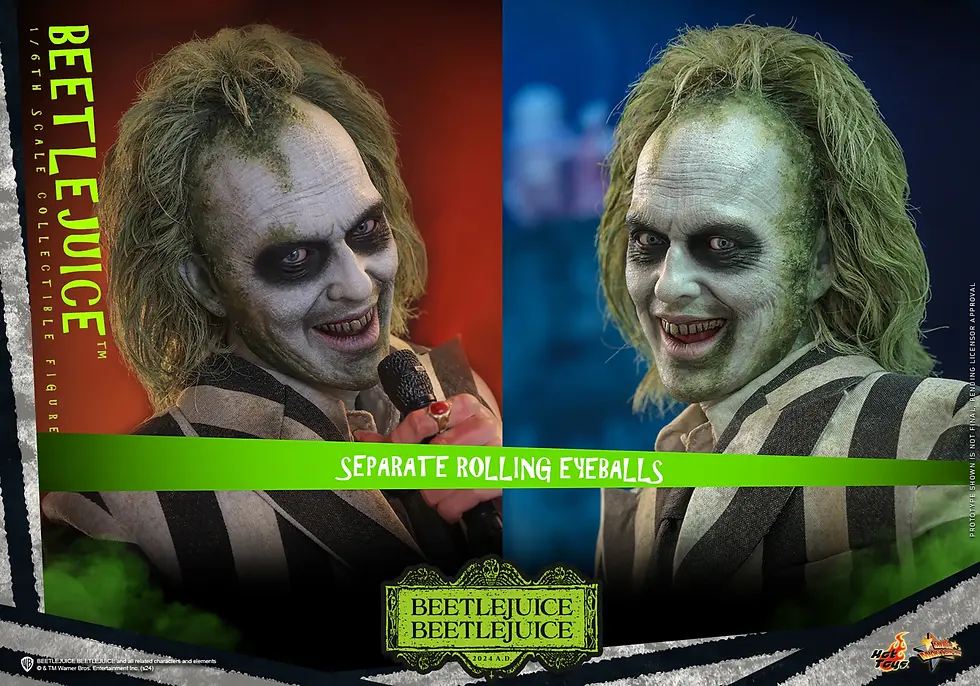 Thumbnail: 1/6 Hot Toys Beetlejuice: Beetlejuice MMS767 12" Figure