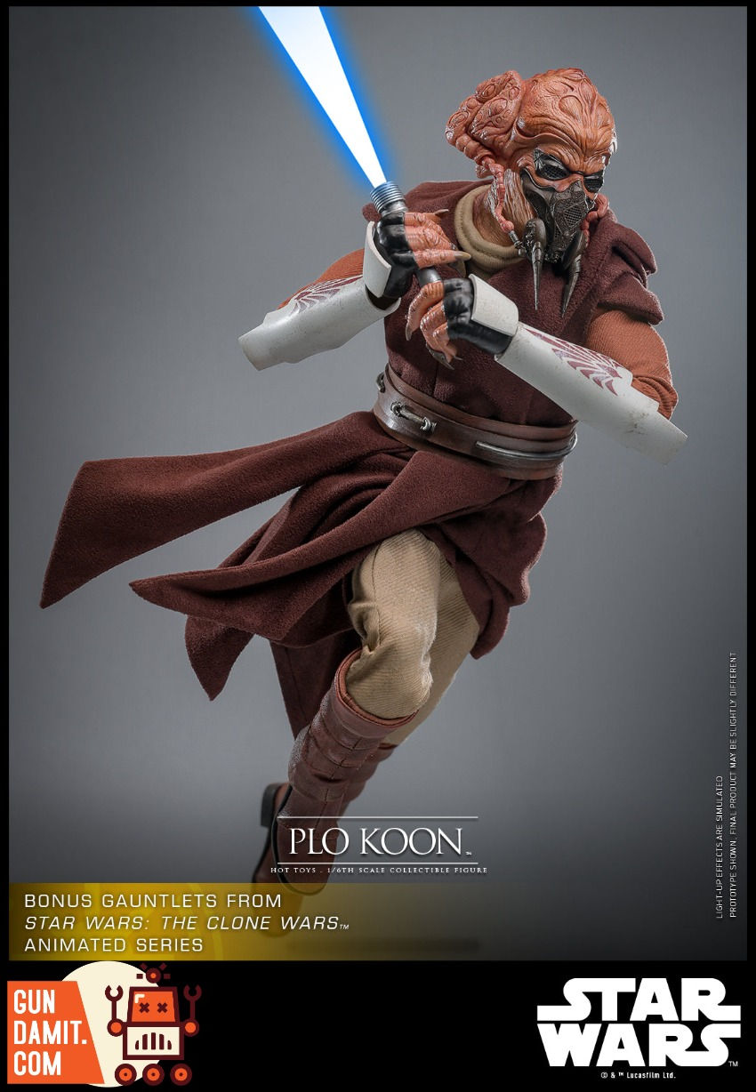 Thumbnail: 1/6 Hot Toys Plo Koon Star Wars Revenge Of Sith MMS785 Figure