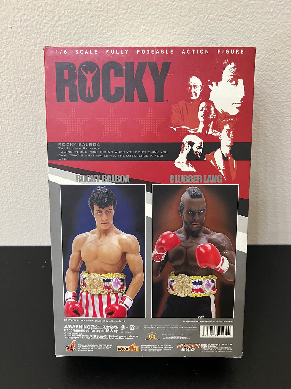 Thumbnail: 1/6 Hot Toys Apollo Creed MMS36 Rare Rocky Box 