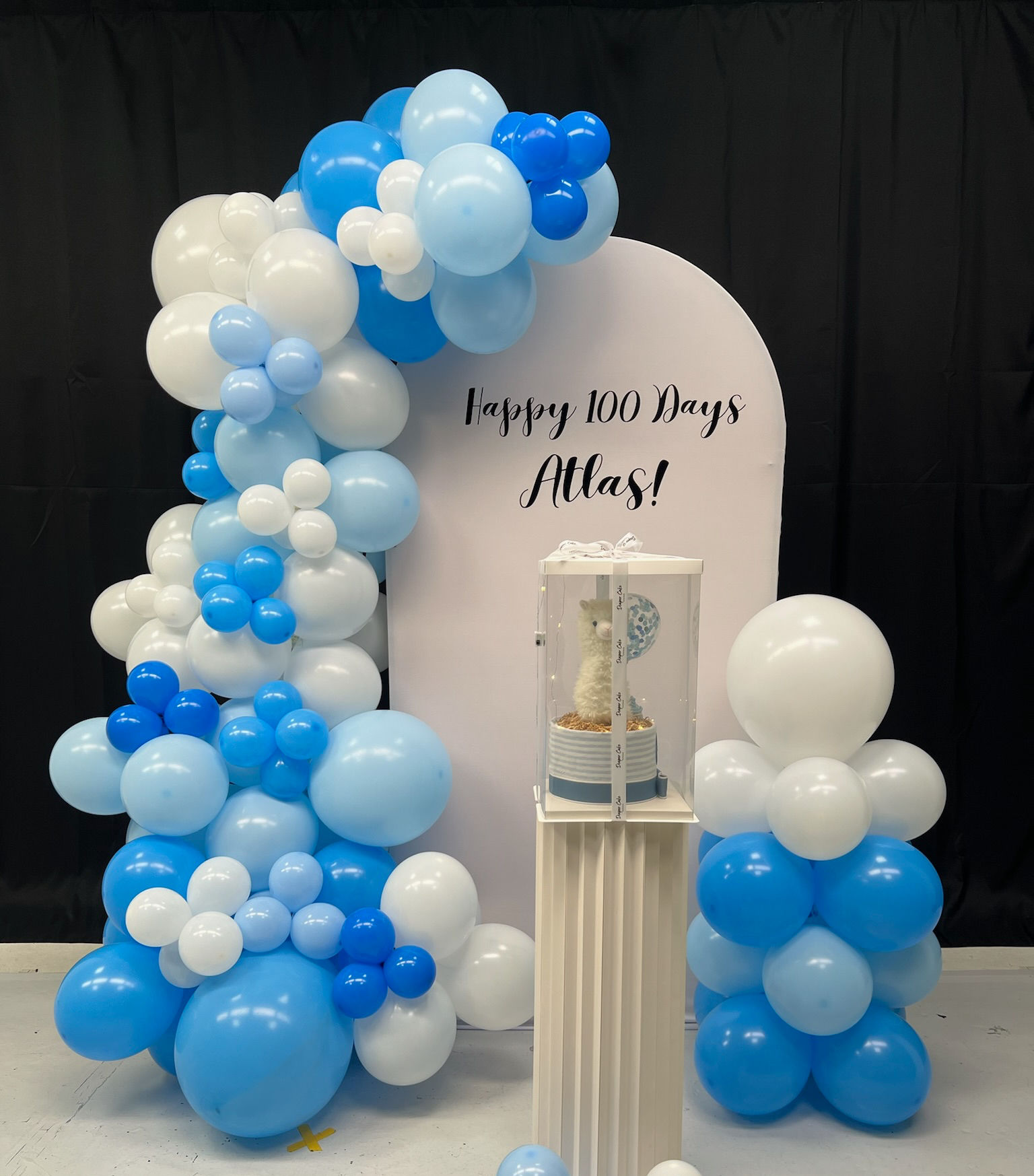Single Cloth Backdrop Chiara Garland