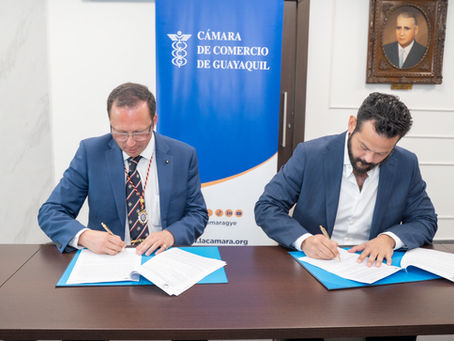 Barony of Braemar signs cooperation agreement with the Chamber of Commerce of Guayaquil (March, 2026)