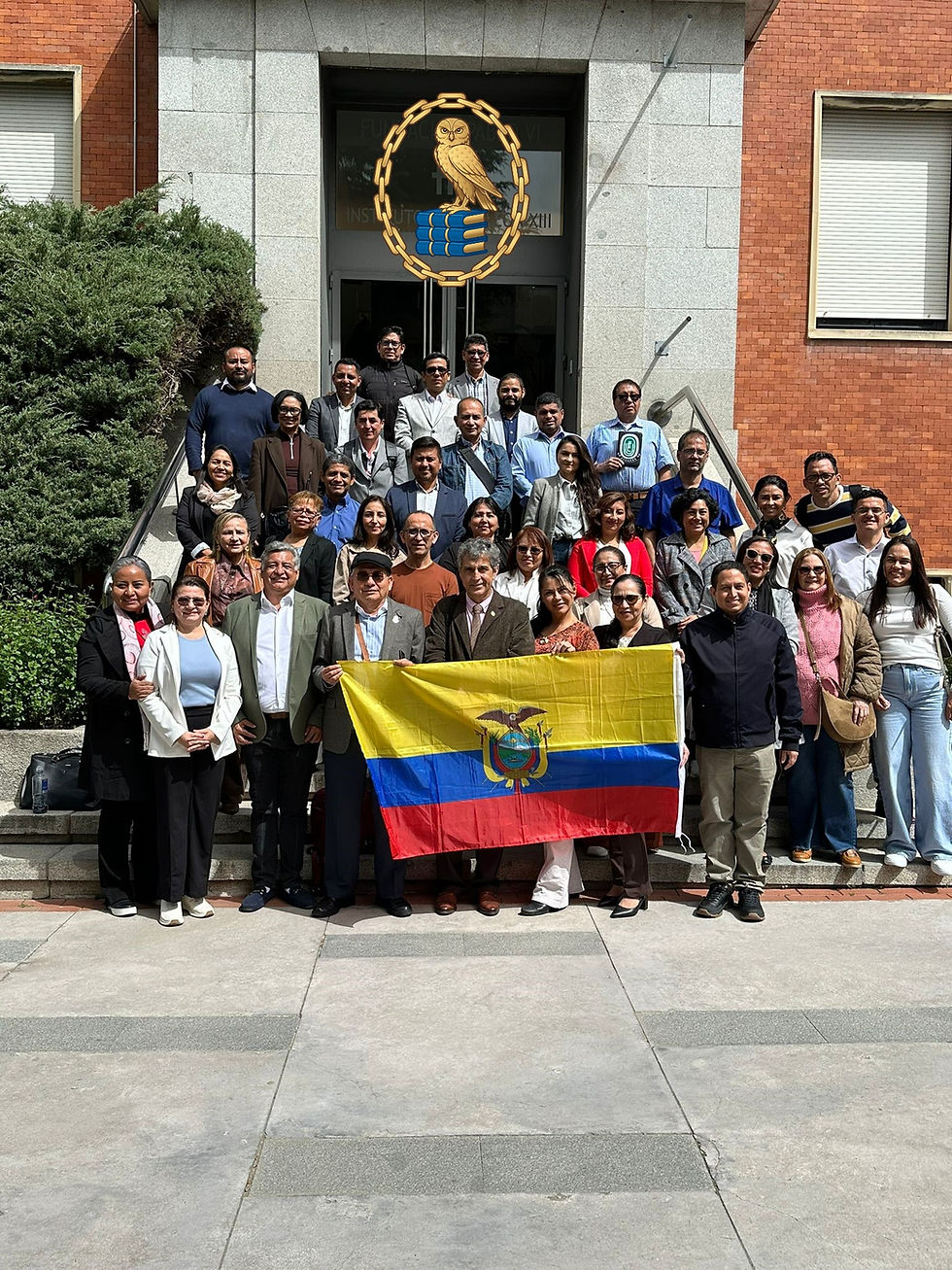 Barony of Braemar provides week-long advanced training in Artificial Intelligence in Research in Madrid to Forty Ecuadorian University Professors (April 2026)