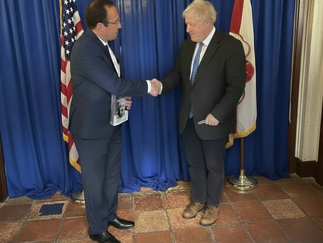 The Baron of Braemar Meets with Former British Prime Minister Boris Johnson to Discuss Strategic Investment and Sustainable Tourism (April 24, 2026)