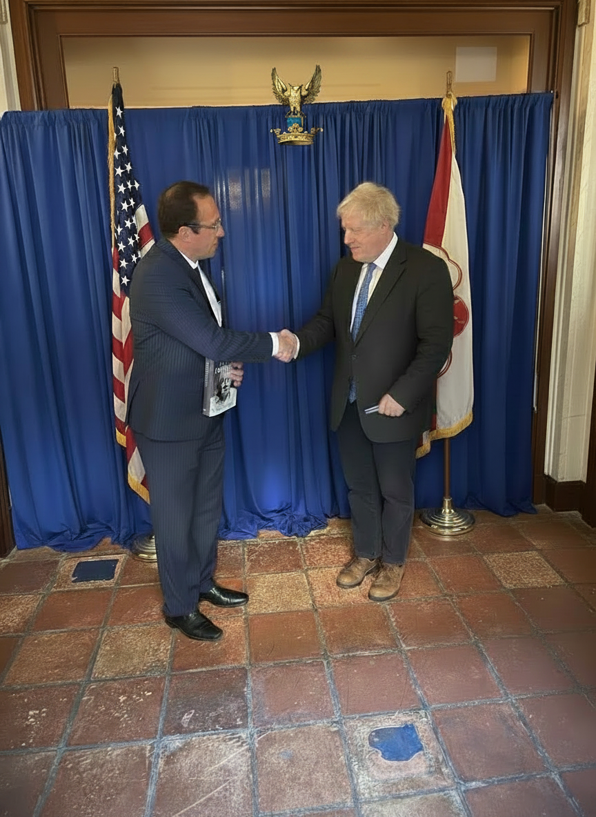 The Baron of Braemar Meets with Former British Prime Minister Boris Johnson to Discuss Strategic Investment and Sustainable Tourism (April 24, 2026)