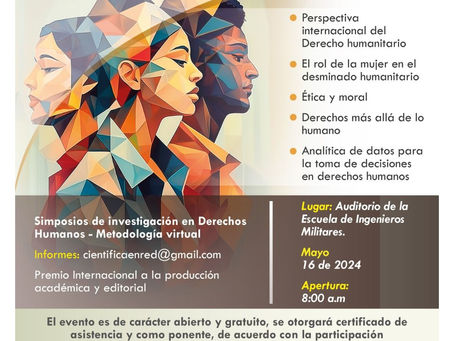 The "Ambassador Otto von Feigenblatt" Interuniversity Lecture Series and House of Feigenblatt sponsor the 1st International Conference on Human Rights of the Military School of Engineers of Colombia