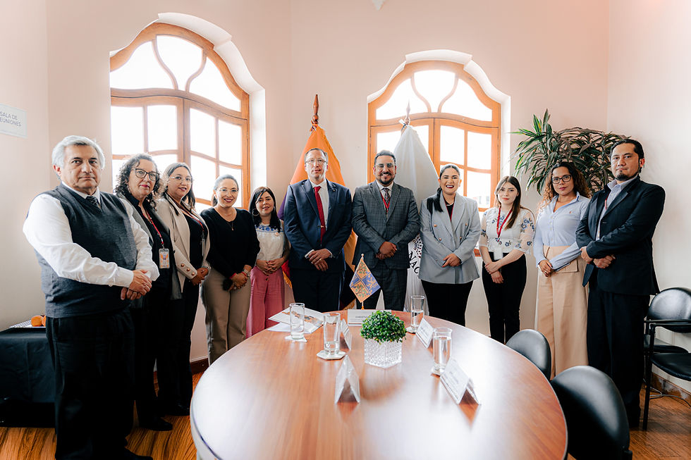 Barony of Braemar supports the Legislative School of the National Assembly of Ecuador (March, 2026)