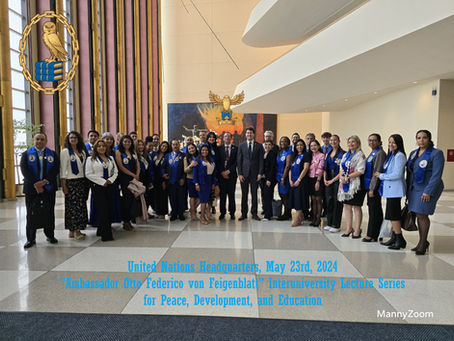 Forum about the Future of Education held at the United Nations Headquarters on the 23rd of May (May, 2024)