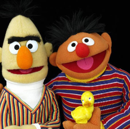 Writer says "Ernie and Bert" are a gay couple