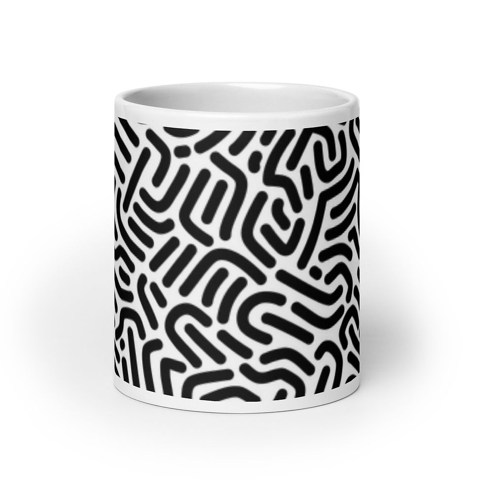 Thumbnail: White Glossy Mug - WGM1001