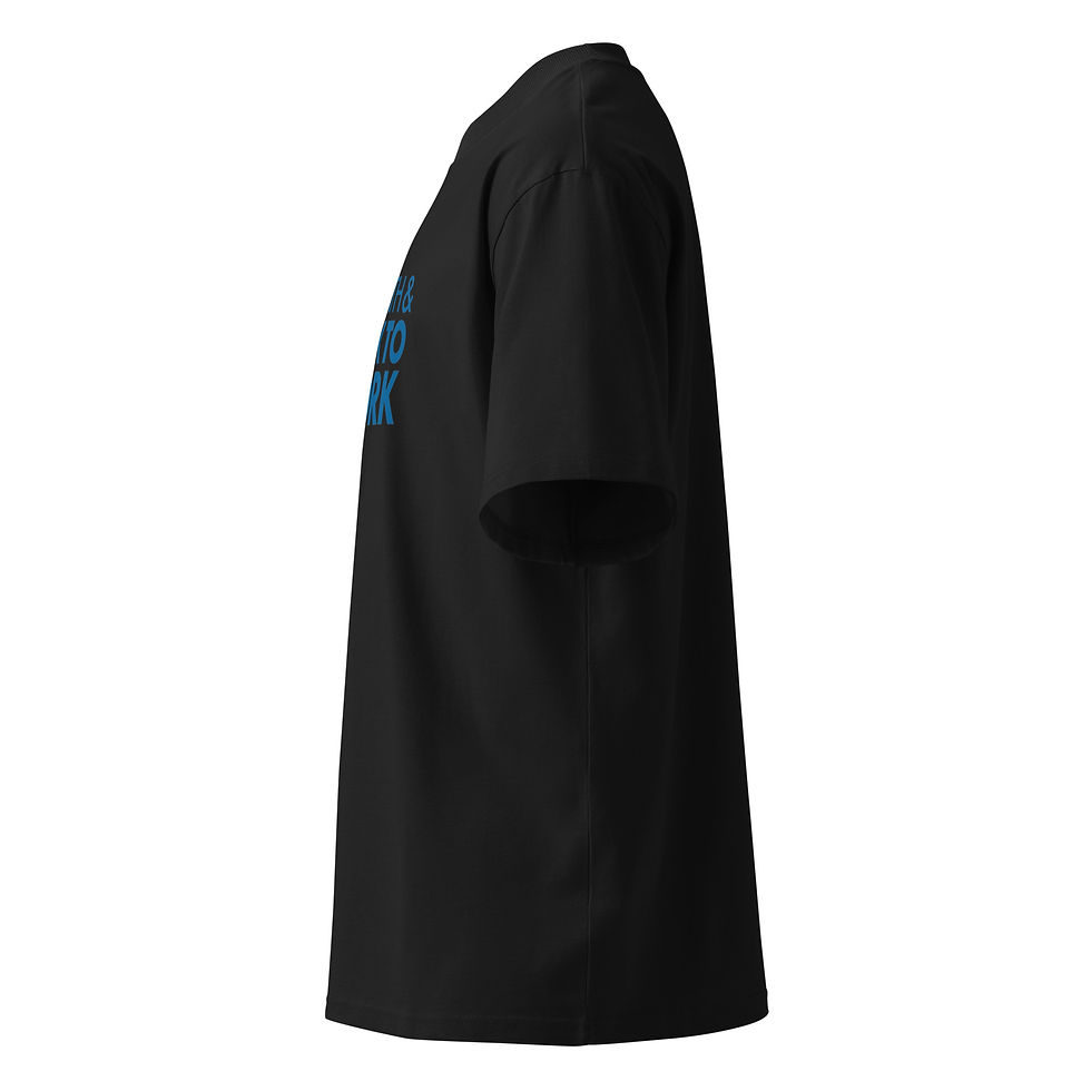 Miniature : Unisex organic oversized high neck t-shirt - GSATU020-1
