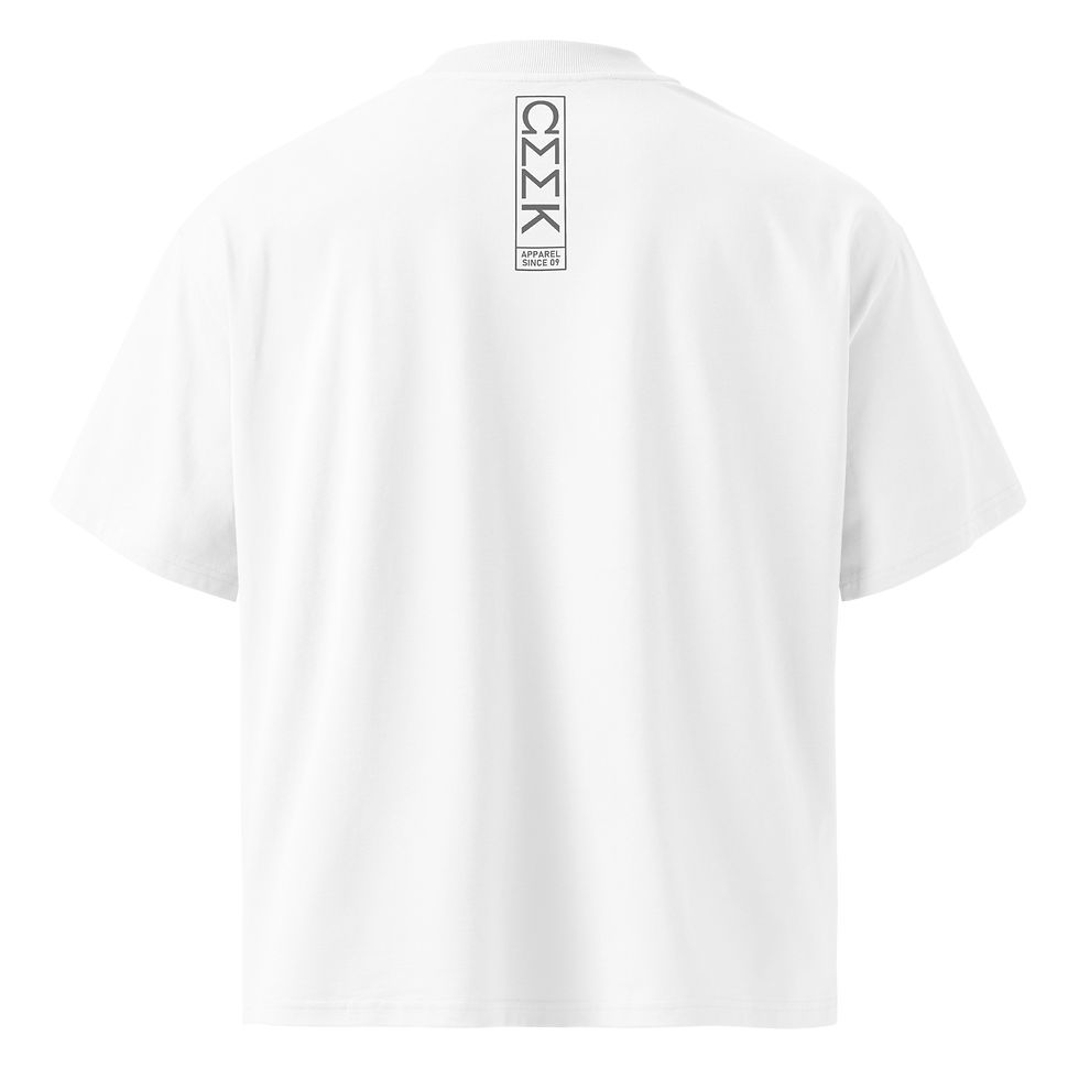 Thumbnail: Unisex organic oversized high neck t-shirt - GSATU020-1