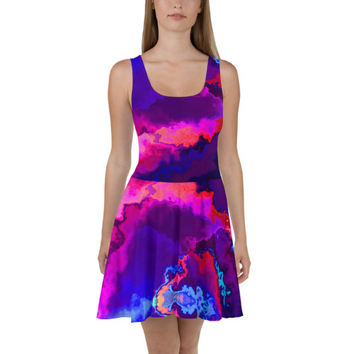 geek skater dress Dungeon Crawler Carl Skater Dress, Gamer Dress For Woman, Geek Gamer Tank Dress, RPG Gaming Dress Woman, Gift For Fans