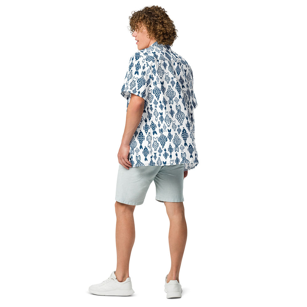 Thumbnail: Unisex button shirt