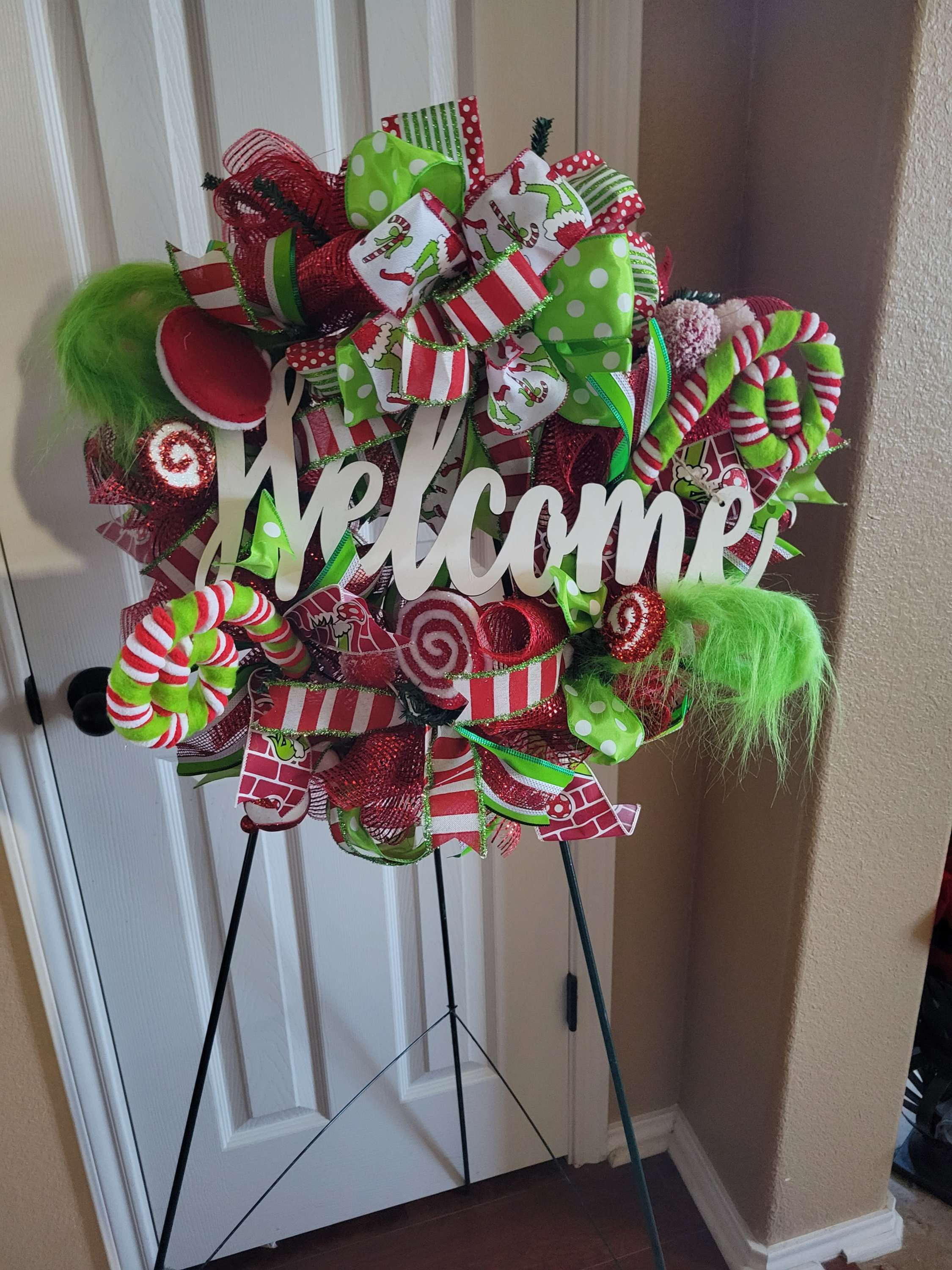Grinch wreath 