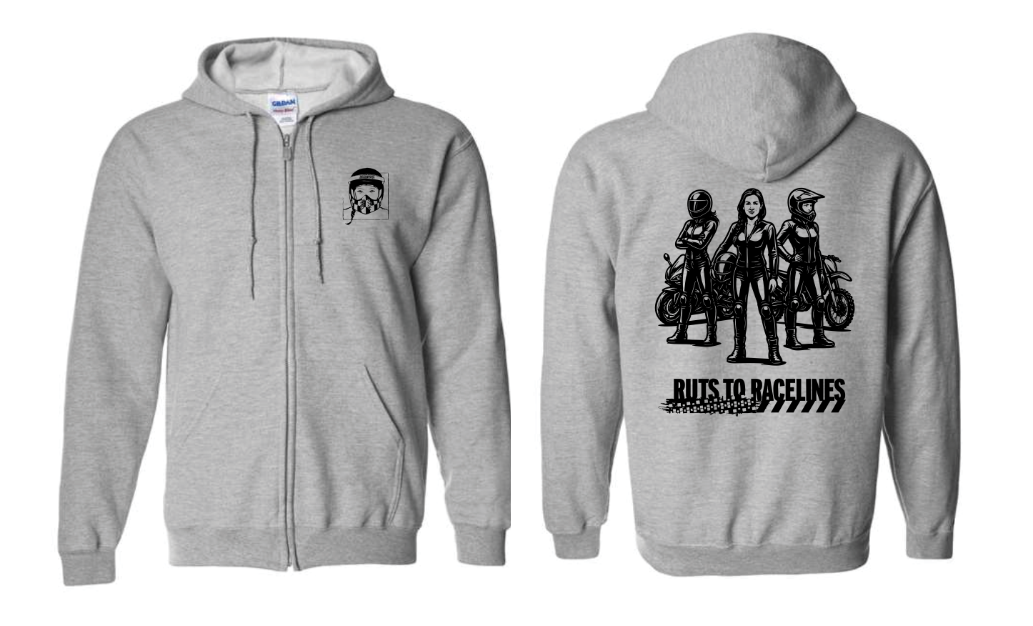 Unisex Full Zip Hoodie