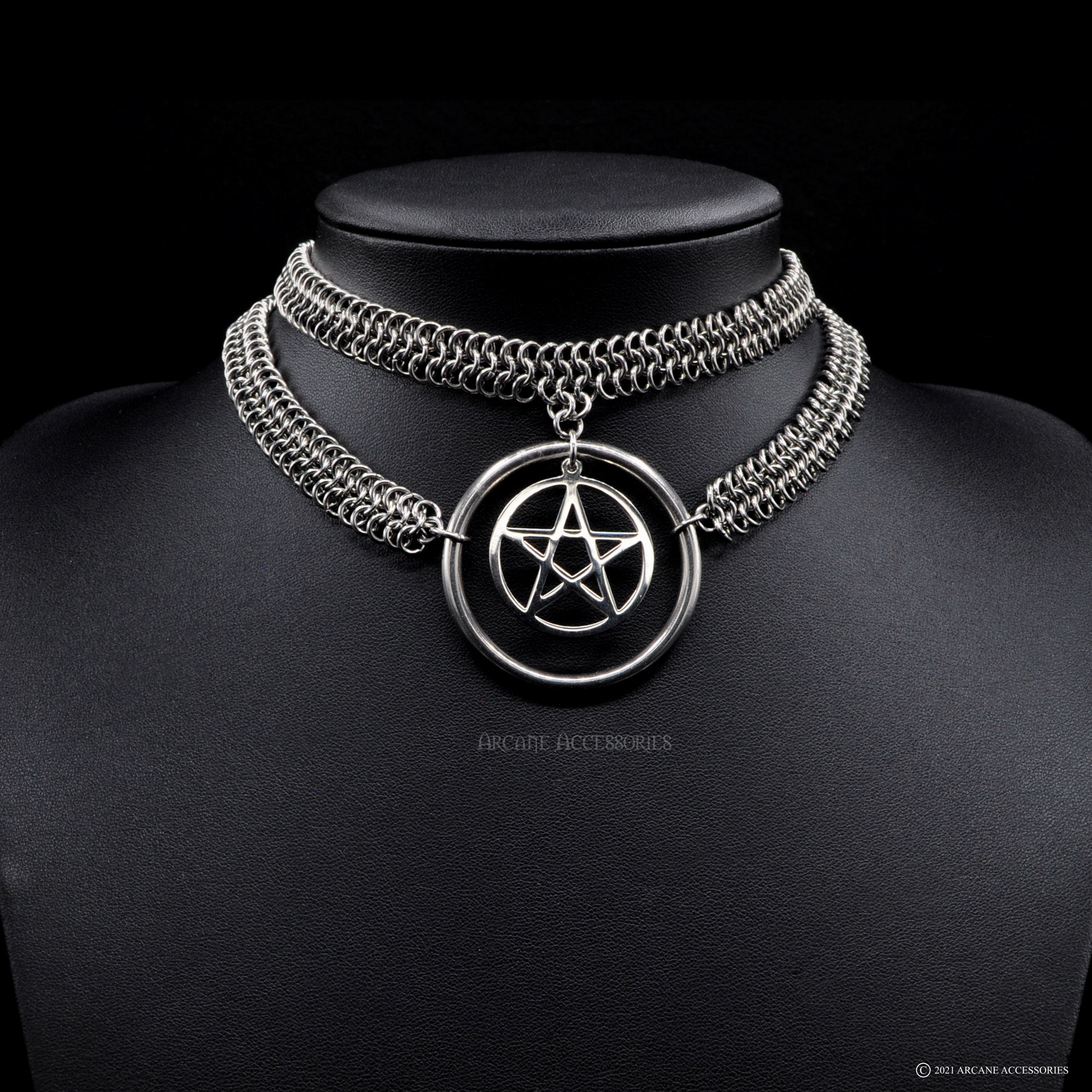 EU 4in1 Pentagram Choker