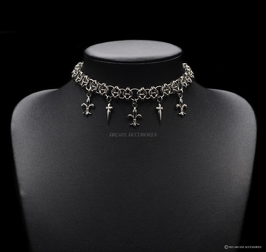Celtic Visions Regal Choker | arcaneaccessories Handcrafted