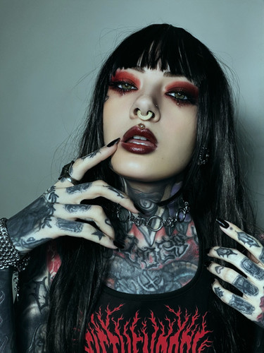Barbed Orbis Choker | arcaneaccessories Chainmail Choker