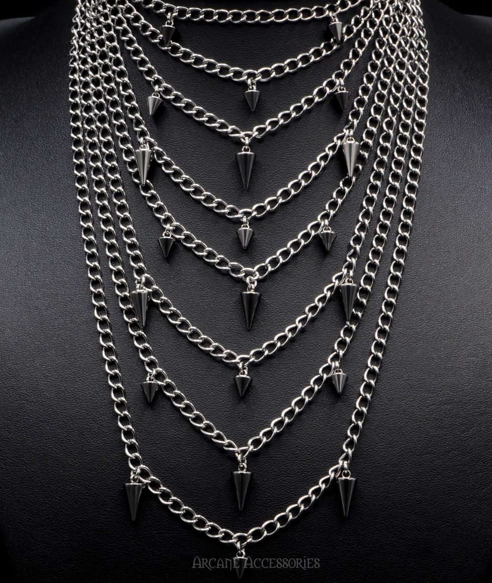 Thumbnail: EU6in1 Spike Choker Necklace