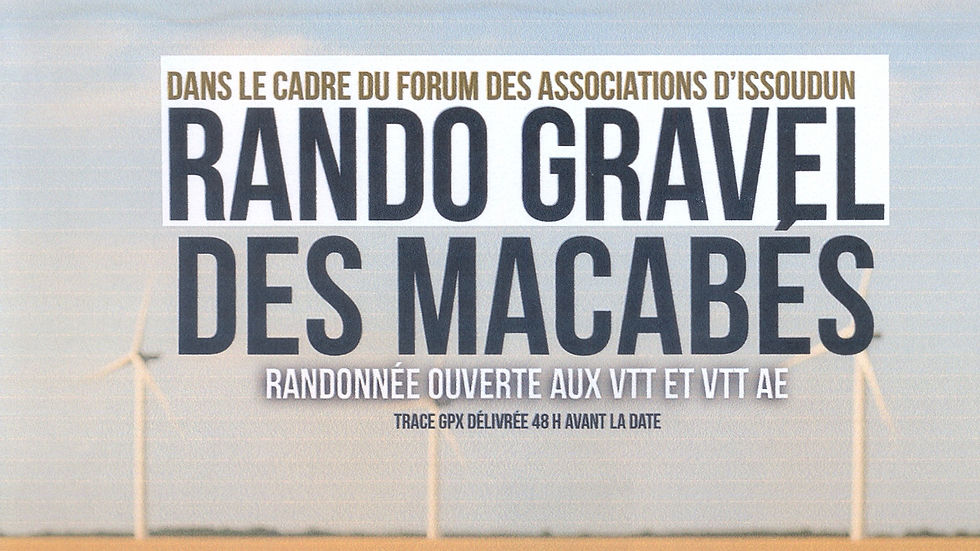 Rando Gravel des Macabés