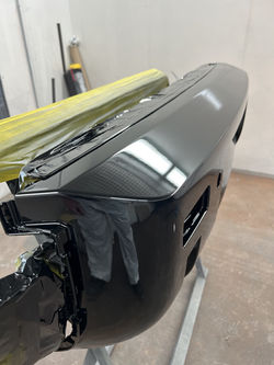 110 Defender rear bumper painted