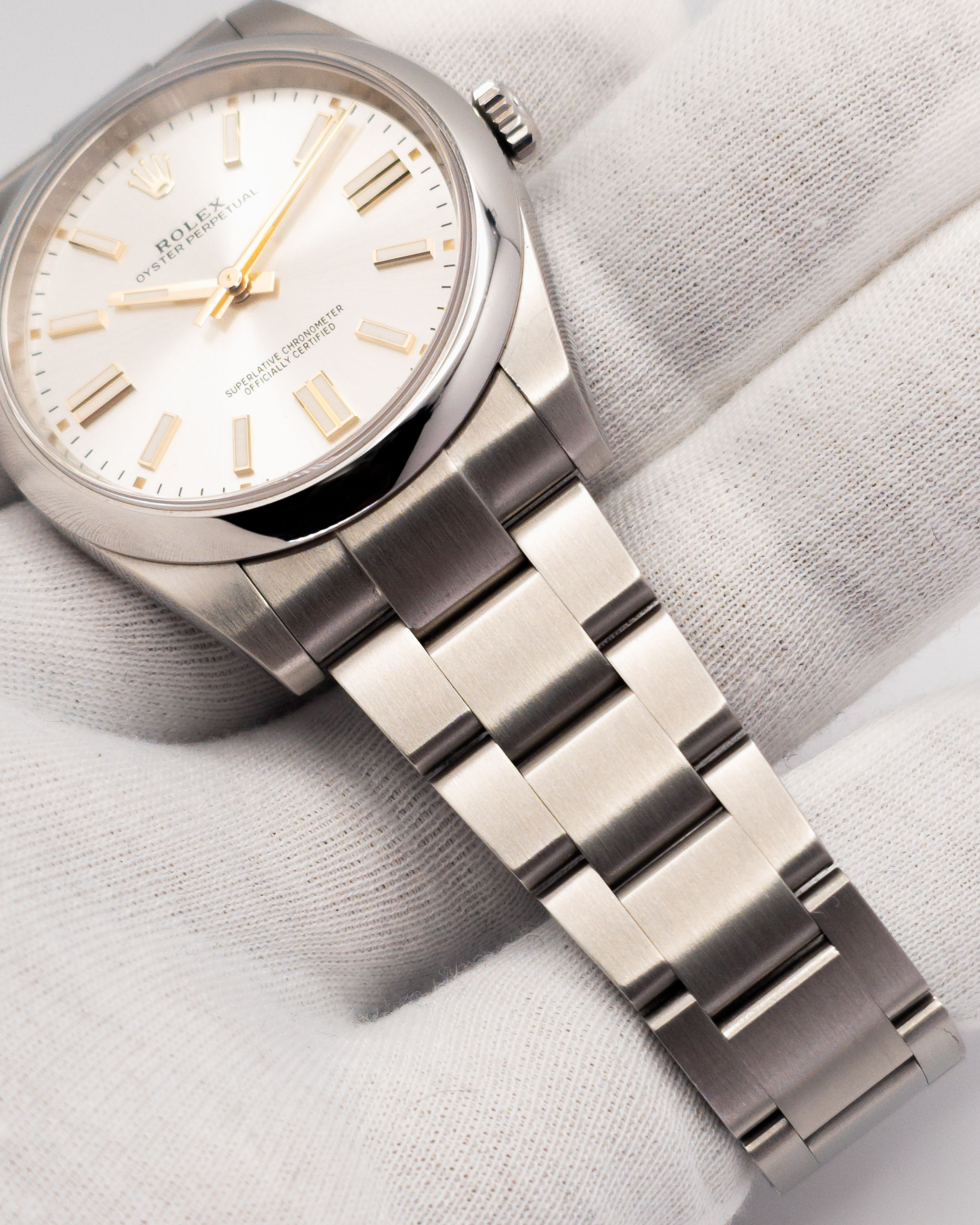 Rolex Oyster Perpetual 41 – Silver Dial 124300