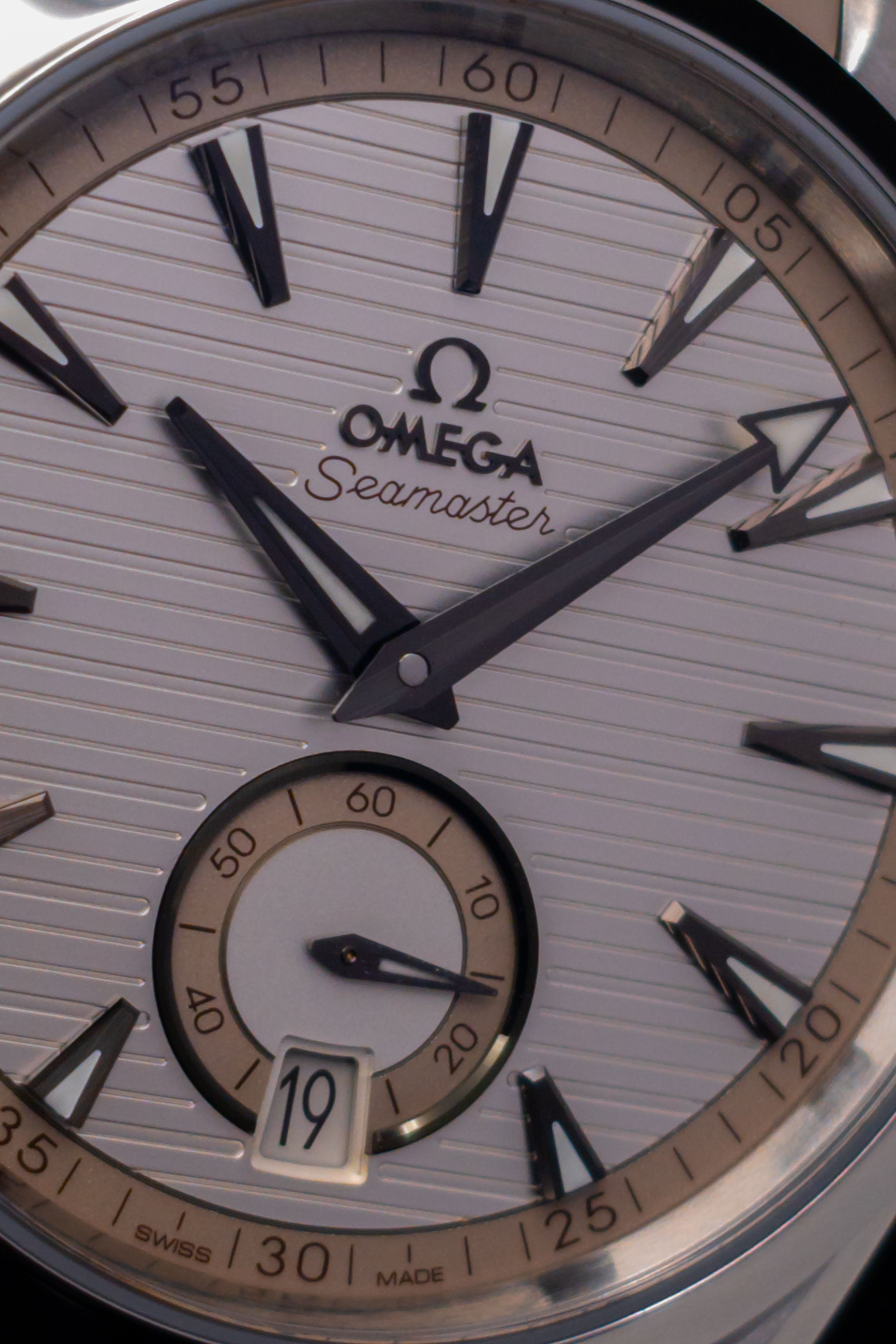 Seamaster Aqua Terra - Small Seconds Beige