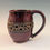 Thumbnail: Full of good mojo In merlot red stoneware mug