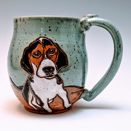 Custom pet mug | Dirty Dog Pottery