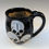 Thumbnail: Halloween skull stoneware pottery mug 