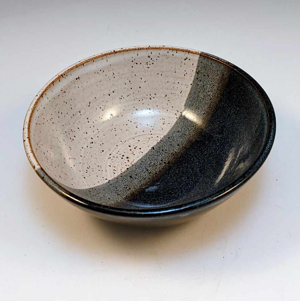 Thumbnail: Made to order -Blue/white mojo cereal bowl