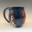 Thumbnail: Chickens stoneware pottery mug 