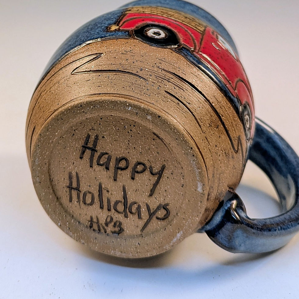 Thumbnail: The last tree delivery Christmas mug