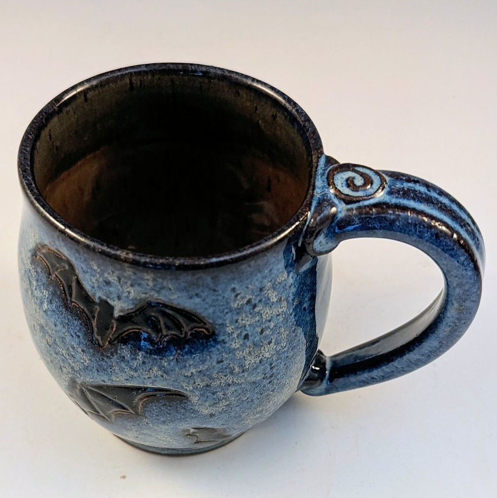Thumbnail: Bat Halloween flying bats mug 