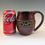 Thumbnail: Full of good mojo In merlot red stoneware mug