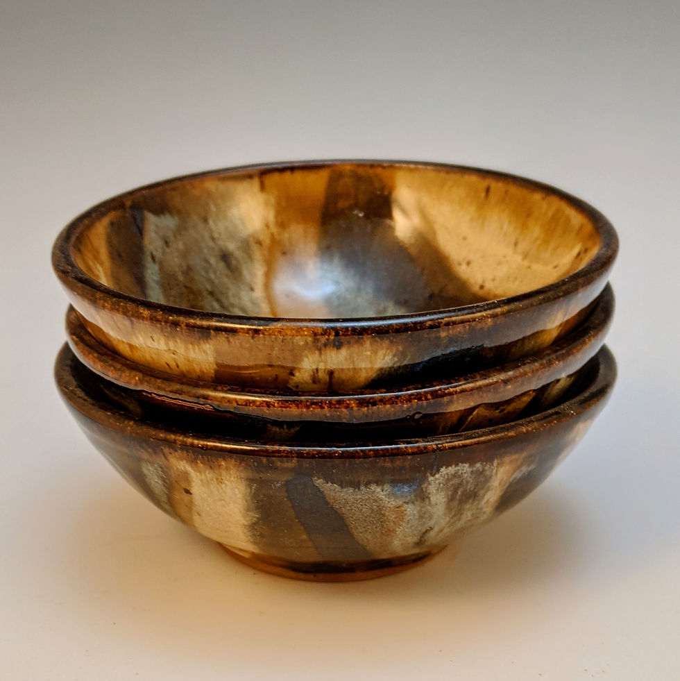 Thumbnail: Lizzy jasper dip bowls set of three