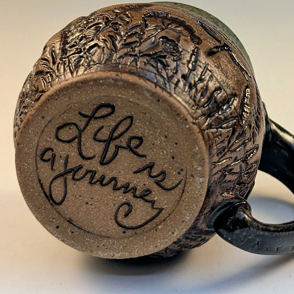 Thumbnail: stoneware  garden mini mug