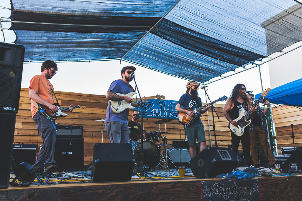 Live local music on our outdoor patio