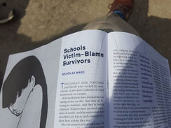 Concordia Victim Blames Survivors