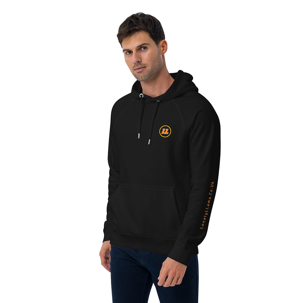 Thumbnail: Full graphic hooded sweater featuring an all-over Lonely Llama design, combining bold style with cozy comfort for a standout look